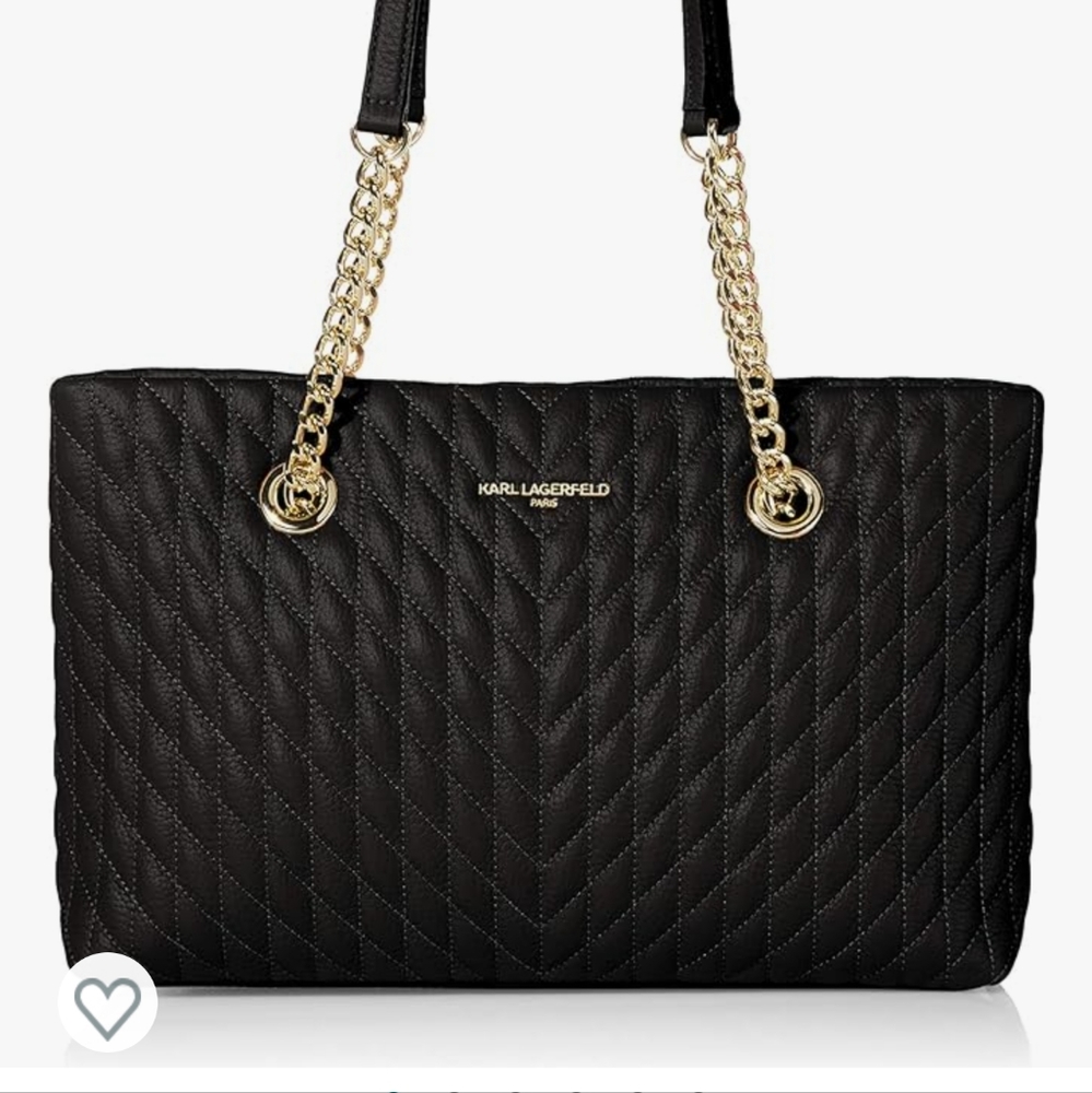 KARL LAGERFELD KAROLINA  TOTE BAG.